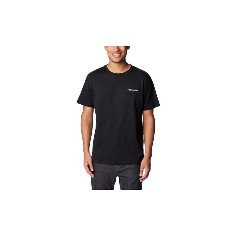 Columbia M Basic Logo SS Black/Graphic