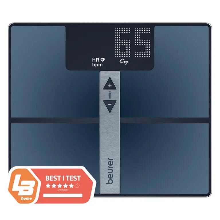 BEURER - BF 980 Smart og oppladbar badevekt med WiFi