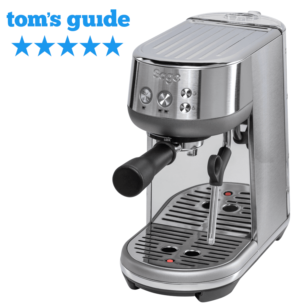 Sage - Bambino espressomaskin med PID og forhåndsinfusjon - rustfritt stål - klar på 3 sekunder
