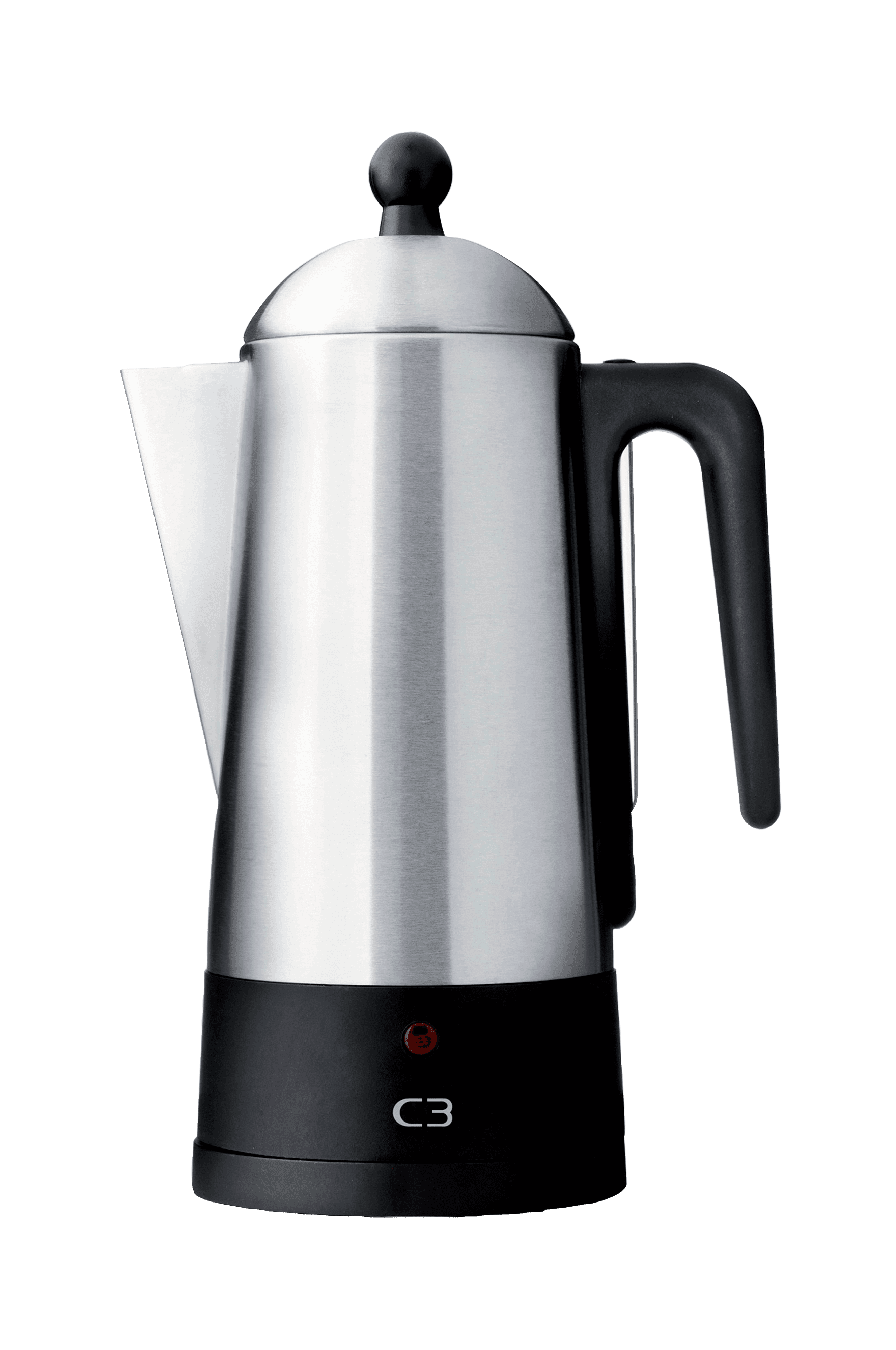 Perkolator Borstat stål 6 kopper