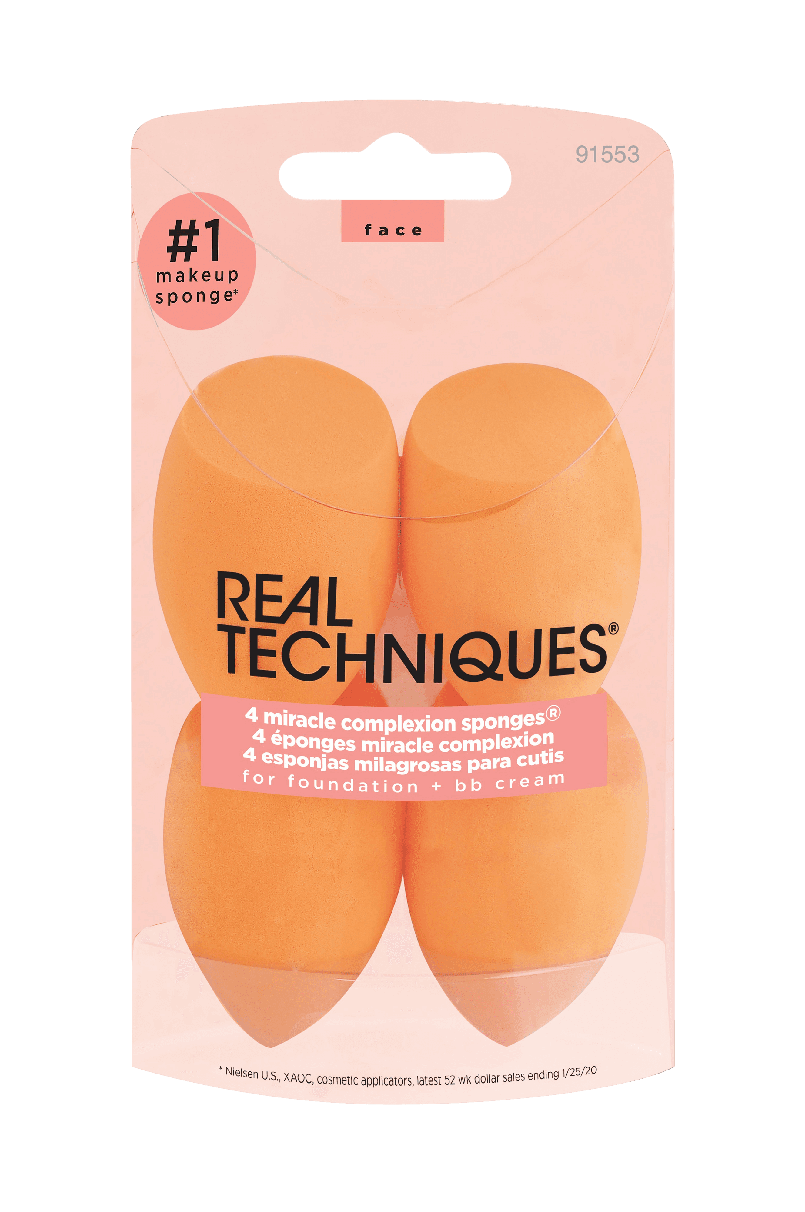 4 Miracle Complexion Sponges
