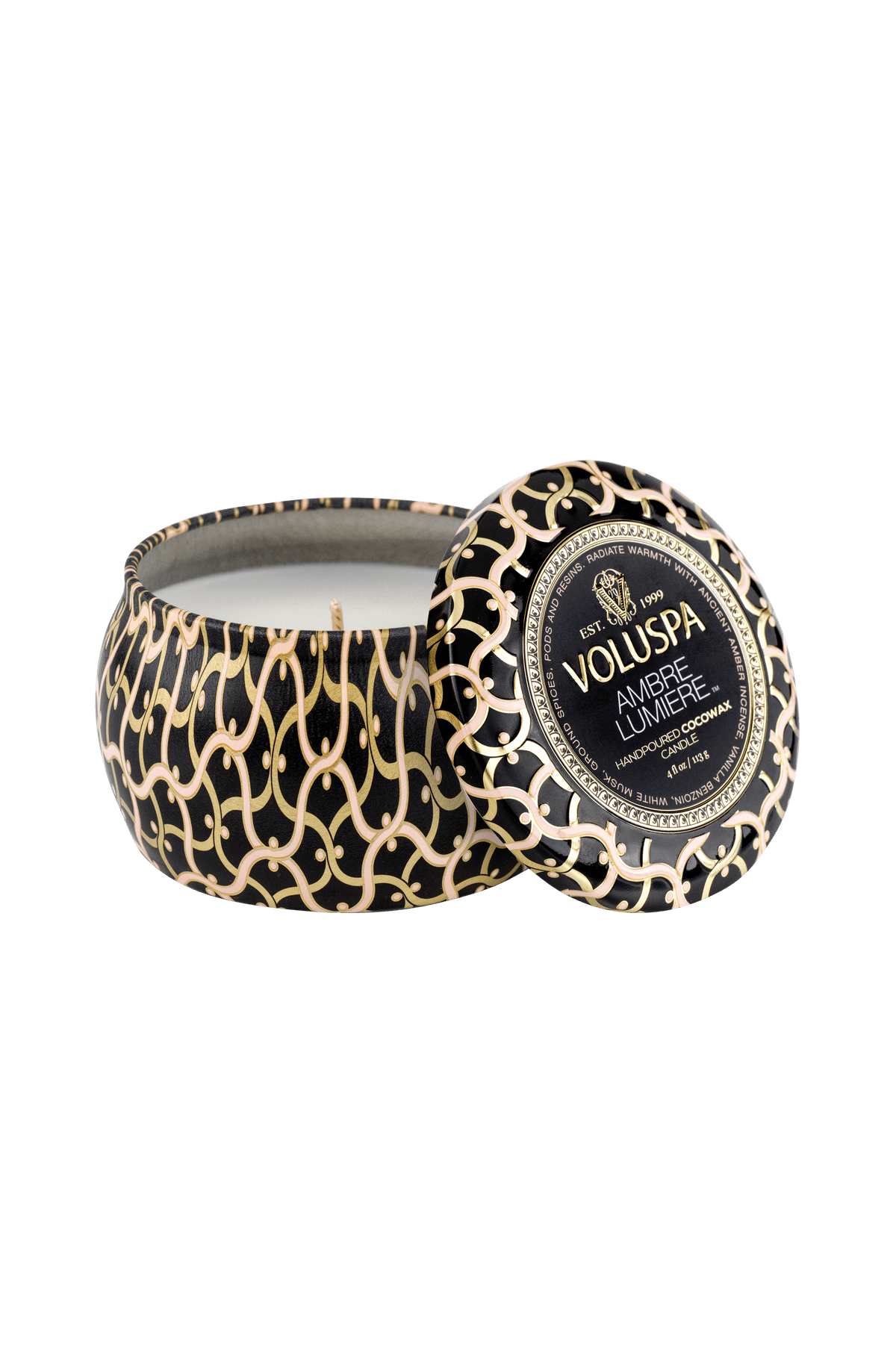 Ambre Lumiere- Mini Tin Candle 25H