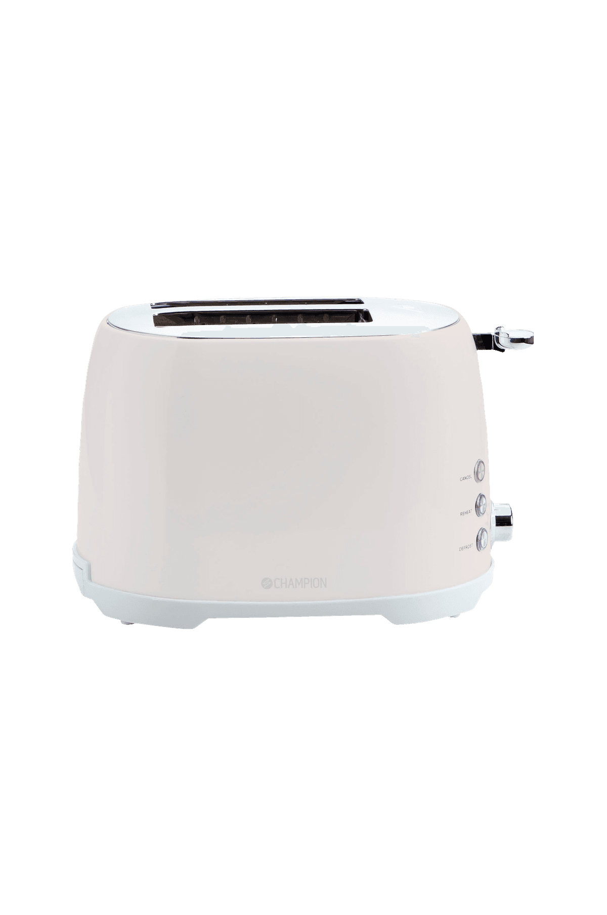 Brødrister 2 skiver Creme White