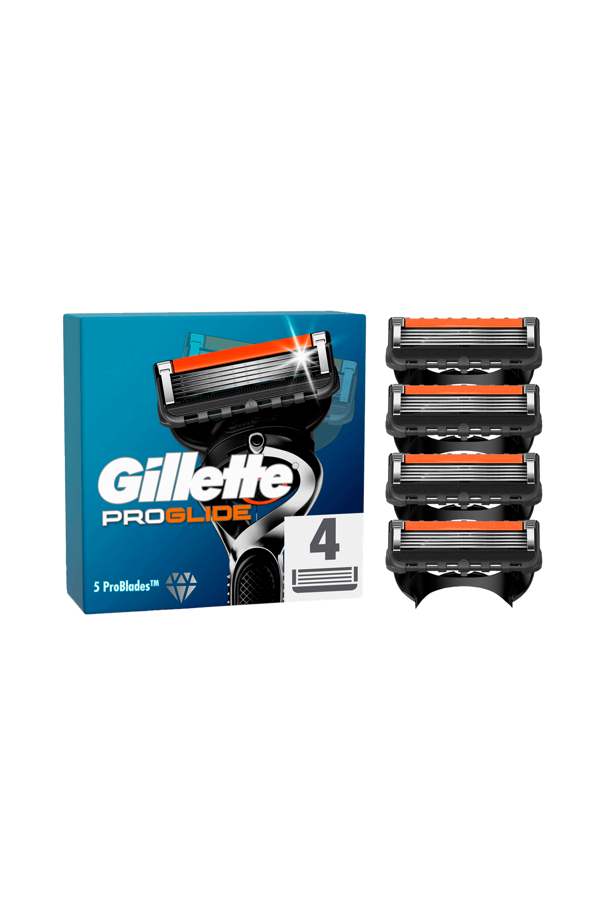 Barberblad Fusion ProGlide 4-pakning
