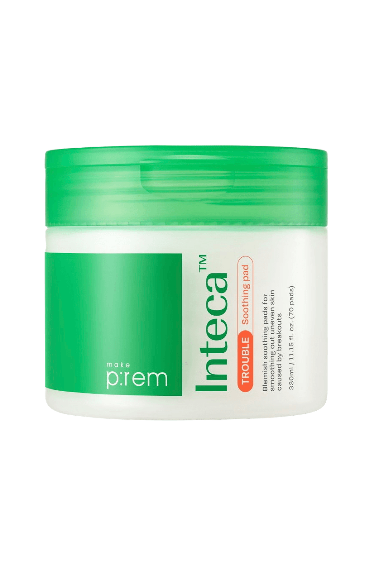 INTECA™ Trouble Soothing Pads 330Ml/70Pads