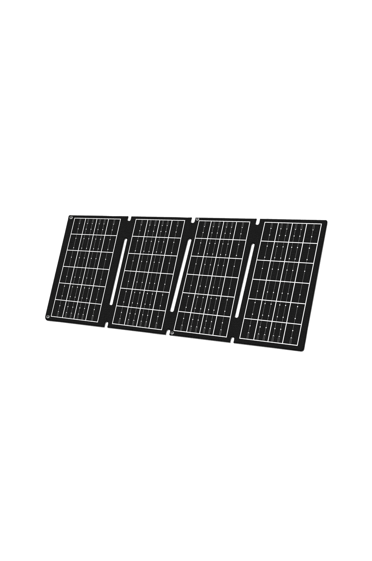 Sammenleggbar solcellepanel 1x USB-C, 1 x USB-A 15w