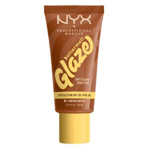 NYX Professional Makeup Buttermelt Glaze SPF30 Foundation 07 Toffee Butta 30ml