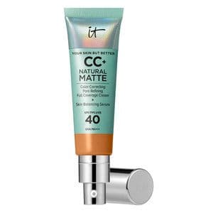 It Cosmetics CC+ Cream Natural Matte Foundation For Oily Skin SPF40 Rich 32ml