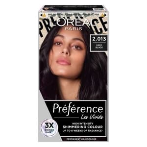 L'Oréal Paris Préférence Vivid Colours Permanent Color For Normal Hair 2.013 Deep Black