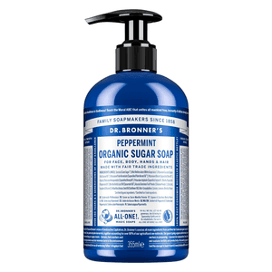 Dr. Bronner's Peppermint Organic Sugar Soap 355ml