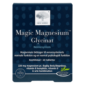 New Nordic Magic Magnesium Glycinat 60pcs