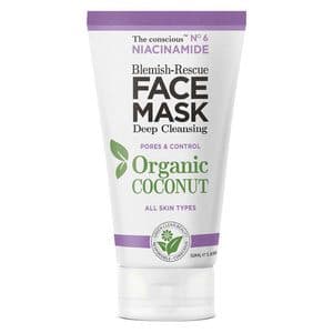 Biovène The Conscious Niacinamide Blemish Rescue Face Mask Organic Coconut 50ml