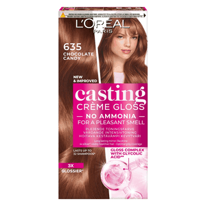 L'Oréal Paris Casting Crème Gloss Semi-Permanent Color 635 Chocolate Candy 1pcs