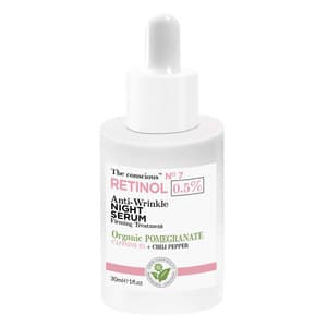 Biovène The Conscious Retinol Anti Wrinkle Night Serum Organic Pomegranate 30ml