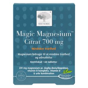New Nordic Magic Magnesium Citrat 60pcs