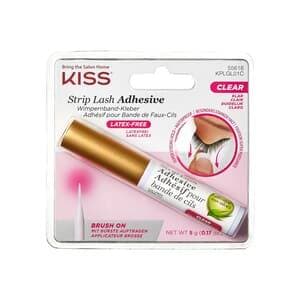 KISS 24 Hr Strip Eyelash Adhesive Clear 5g