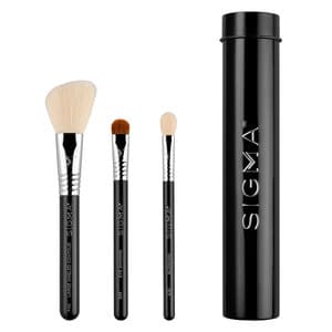 Sigma Essential Trio Brush Set Black 3pcs