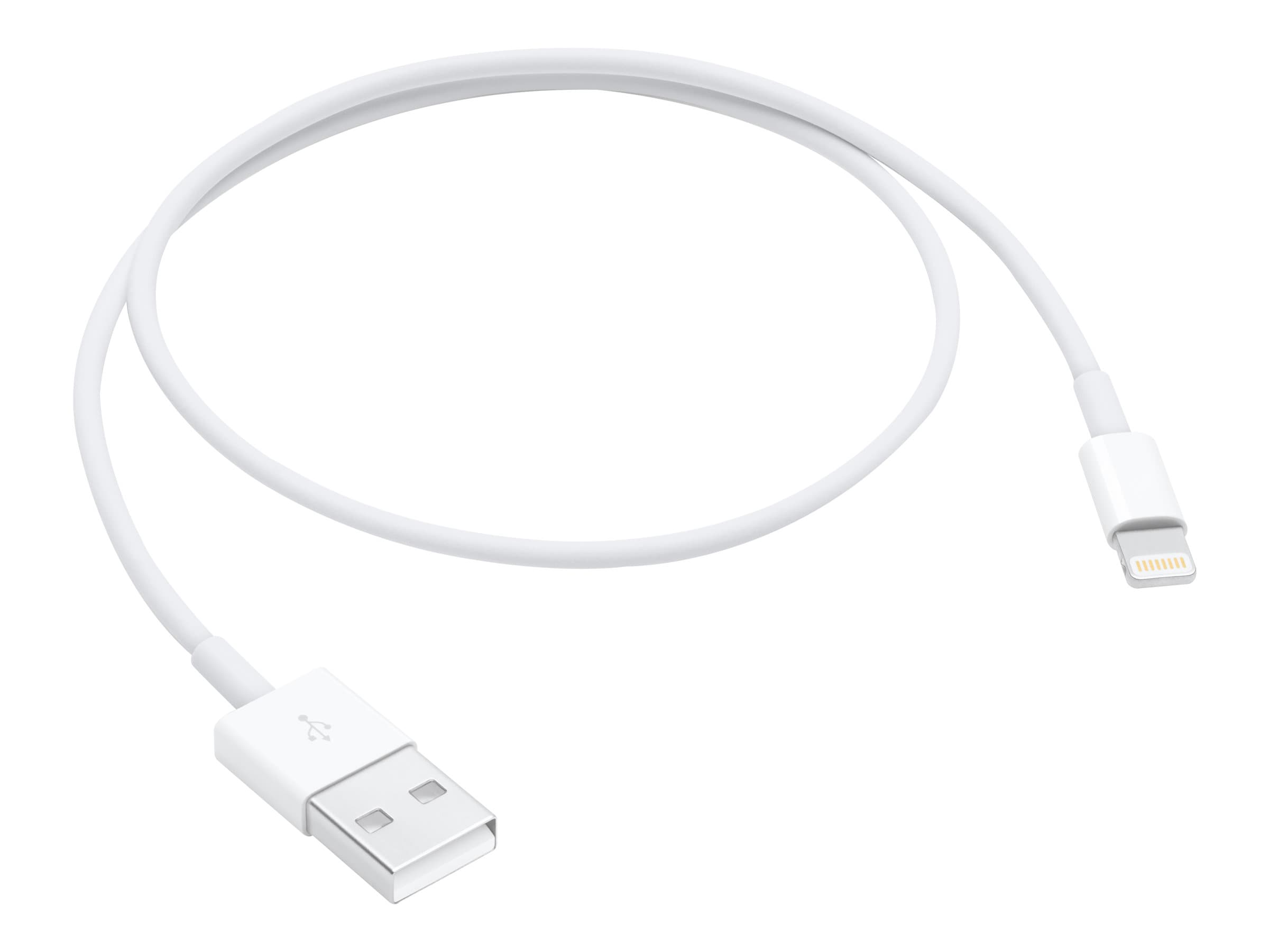 Apple Lightning til USB-A ladekabel 0,5 meter