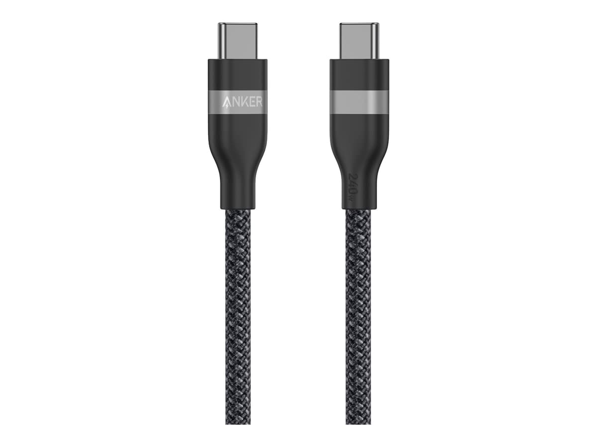 Anker USB-C til USB-C ladekabel 1 meter, svart