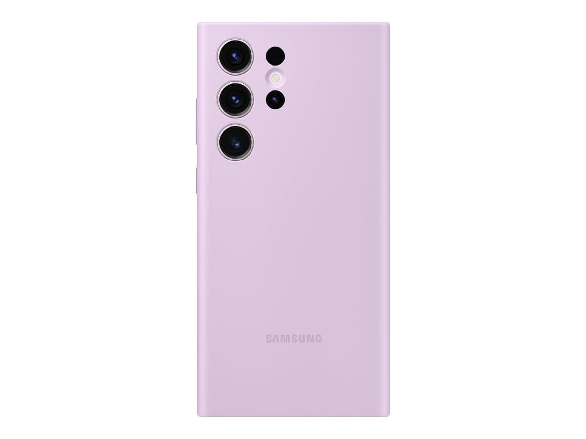 Samsung Silikondeksel Galaxy S23 Ultra, lilla