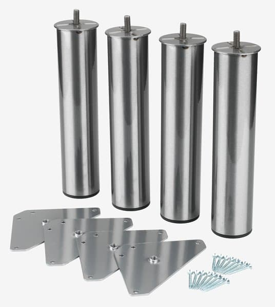 Sengeben Ø5xH23cm PYTTELVA stål 4 stk/pk