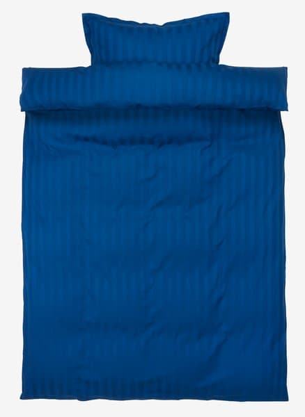 Satengsengesett NELL 140x200 koboltblå