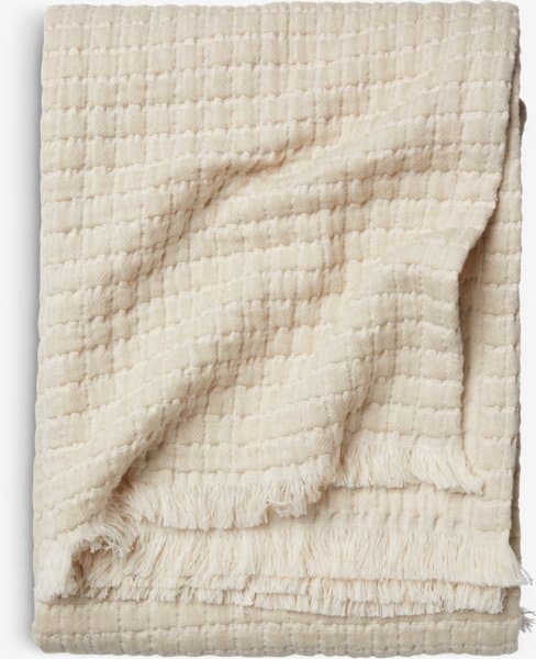 Pledd DVERGSYRE 130x170 beige