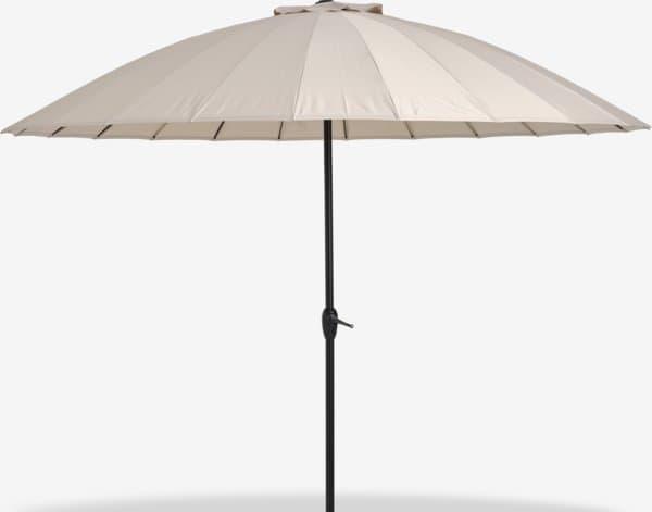 Markedsparasoll LAMMEHAVE Ø270 beige