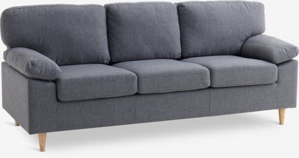 Sofa GEDVED 3-seter grå