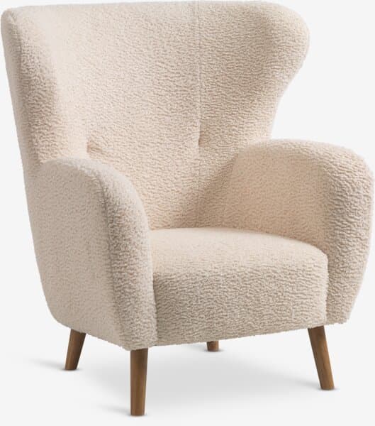 Lenestol VILDSUND offwhite teddy