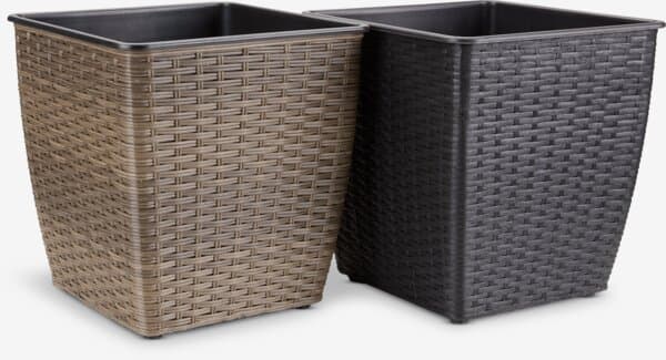 Kurvpotte ISLOM B31xL31xH32 assortert
