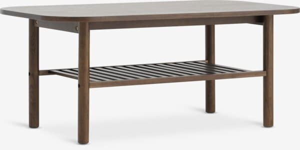 Sofabord LYNGVIG 60x110 1 hylle mørk eik