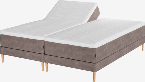 Regulerbar seng 180x210 KUPELVA + TOSEN brun-92 Medium