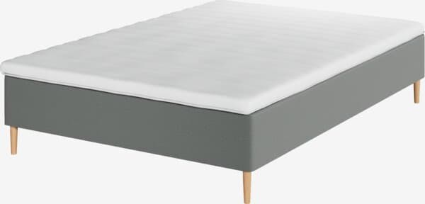 Rammemadrass 140x200 SKAUPA + FLYA grå-33 Medium
