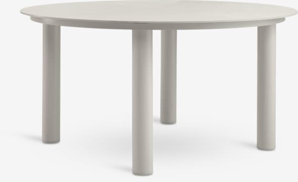 Hagebord SURNADAL Ø150 beige