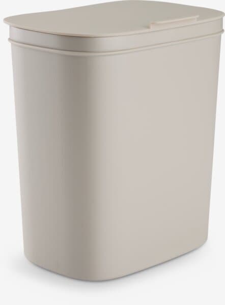 Søppelbøtte TAHULT 3L plast beige