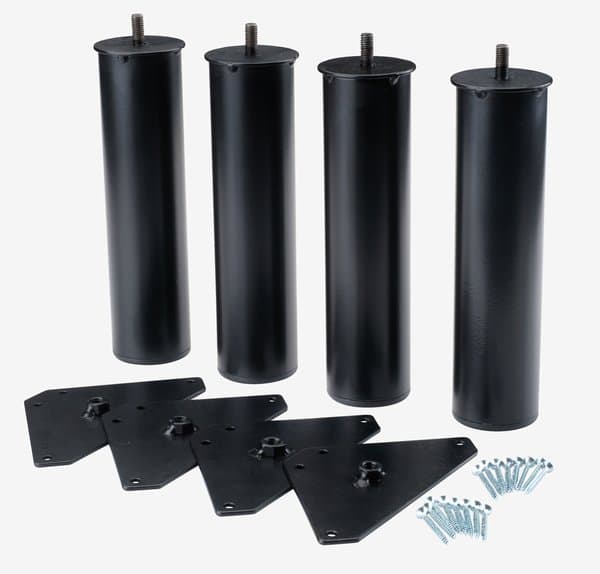 Sengeben Ø5xH23cm LOFJORDEN svart 4 stk/pk