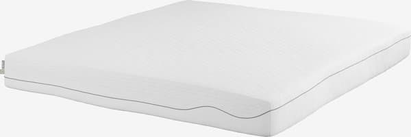 Skummadrass 180x200 WELLPUR KVITA Ekstra fast