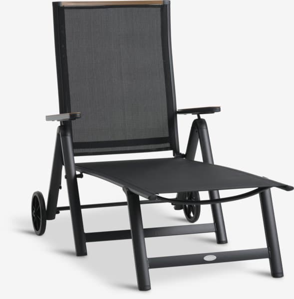 Solseng BREDSTEN B79xL187 svart