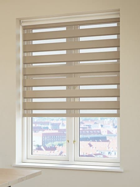 Rullegardin FEMRIS 100x180cm duo taupe