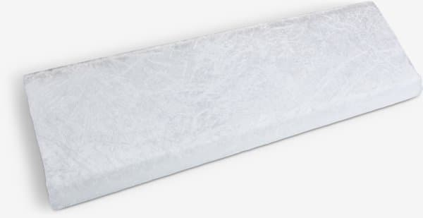 Nervøs fløyel GNIST 3 m/pk hvit