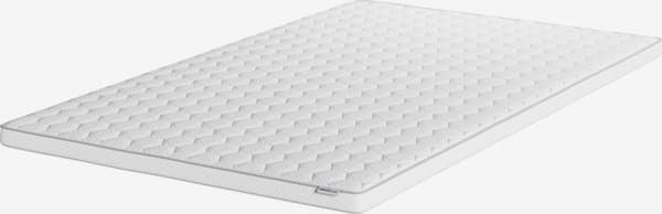 Overmadrass 120x200 KVISTEN grå