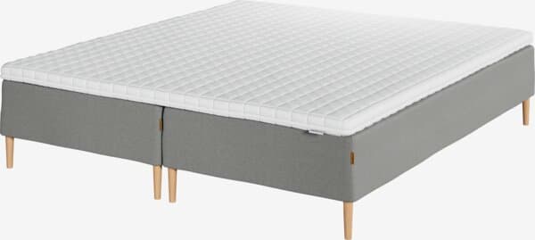 Rammemadrass 180x200 DINGLA + EKSO grå-23 Medium