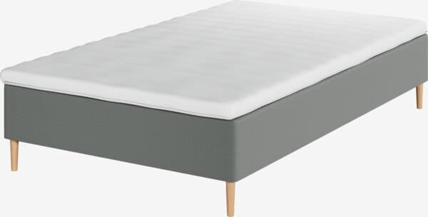 Rammemadrass 120x200 SKAUPA + FLYA grå-33 Medium