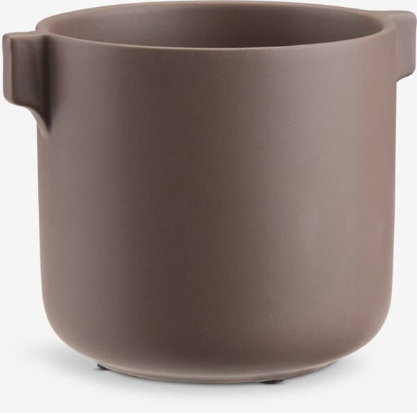 Blomsterpotte ROBIN Ø12xH11cm støvet drue