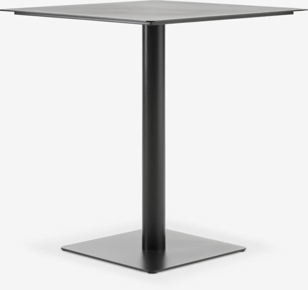 Kafébord KAPPRUET B65xL65 svart