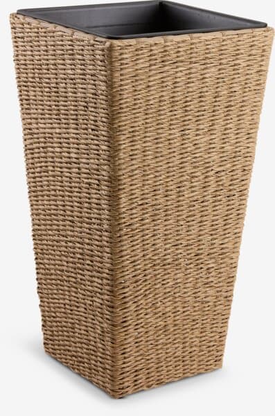 Kurvpotte KUBB B36xL36xH70 natur