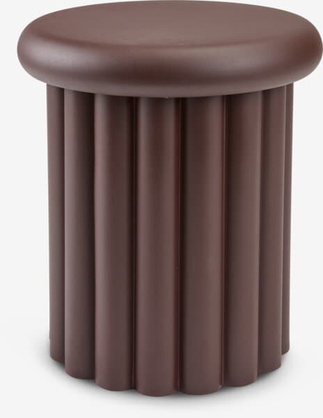 Pidestall LAPPUGLE Ø39xH45 aubergine