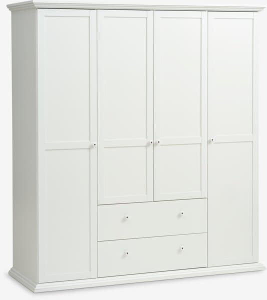 Skap FREDENSBORG 183x200 hvit