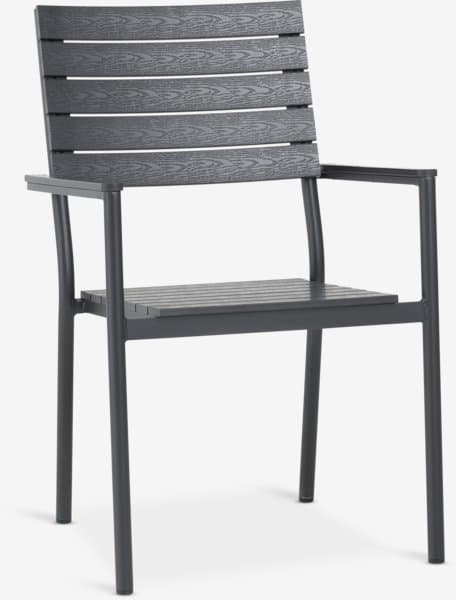 Stablestol PADHOLM svart